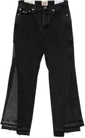 Gallery Dept. Twisted Wide Leg - Heren - Loose Fit Jeans - Zwart - W28 - Katoen - Jeans