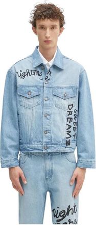 Sky High Farm Sweet Dreams Denim Jacket - Heren - Spijkerjassen - Blauw - M - Denim - Jassen