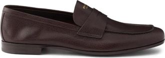 Prada Leather Loafers With Band Shoes