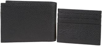 Emporio Armani Kleinleder - Gift Box Wallet + Credit Carsd Holder Black - Gr. unisize - in Schwarz - f&uuml;r Damen