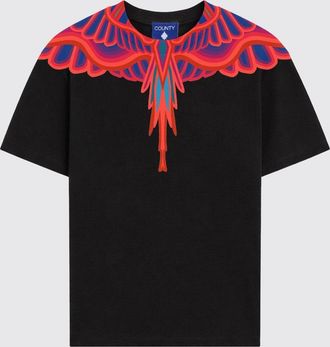 Marcelo Burlon T-shirt a girocollo in cotone stampato County Of Milan