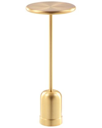 Pangea Home Gold Marshal Side Table