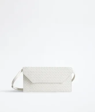 Bottega Veneta Pochette Intrecciato Piccolo - Bianco - Donna - U