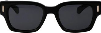 Ferragamo Cat-eye Zonnebril - Dames - Zonnebrillen - Zwart - 52 MM - Accessoires