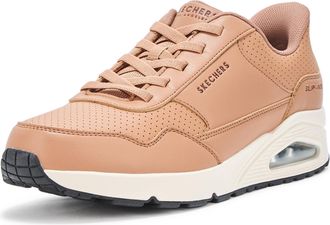 Skechers Mens Uno-Banksia Luxe Hands Free Slip-ins Sneaker, Tan, 10.5 UK