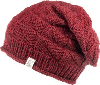 Nirvanna Designs Wave Slouch in Burgundy at Nordstrom, Size Medium
