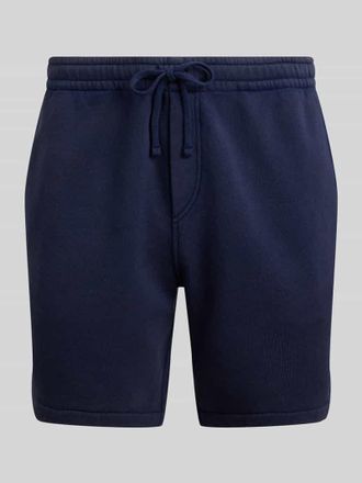 Polo Ralph Lauren Regular Fit Sweatshorts aus Baumwoll-Mix in Marine, Gr&ouml;&szlig;e L