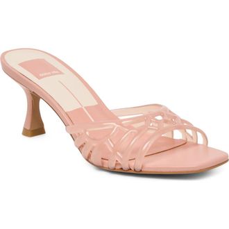 Dolce Vita Galae Slide Sandal in Rose Jelly at Nordstrom, Size 7.5