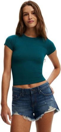 Cotton On Womens All Day Crew Tee in Rich Ivy at Nordstrom, Size Xx-Small