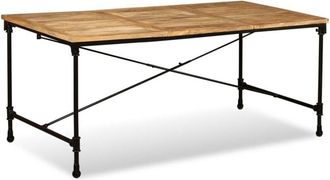 vidaXL Dining Table Solid Mango Wood 180 cm vidaXL