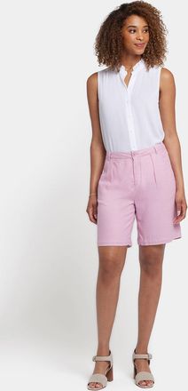 NYDJ Relaxed Shorts In Stretch Linnen