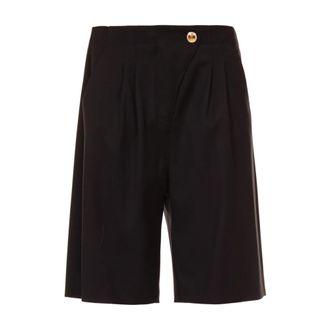Roberto Cavalli Shorts - Dames - Korte Broeken - Zwart - XL - Korte Broeken