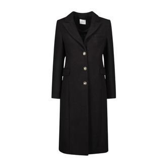 Gaudì Jassen, Dames, Zwart, XS, Wol, Gaudì Coats Black