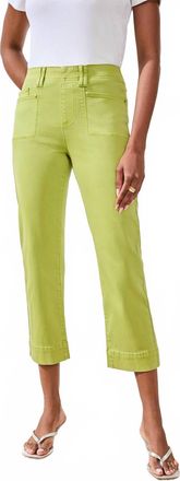 Tribal Womens Capri Pant In Mintleaf