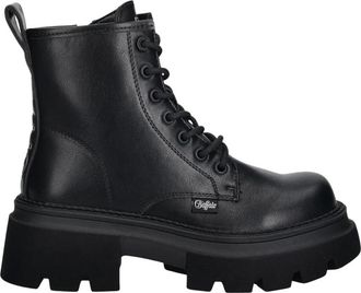 Buffalo Mave veterboots - Dames - Schoenen - Zwart - Maat: 36 EU Synthetisch