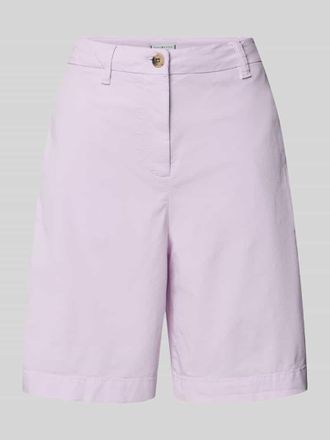 Tommy Hilfiger Regular Fit Chino-Shorts aus Baumwoll-Lyocell-Mix in Rosa, Gr&ouml;&szlig;e 34