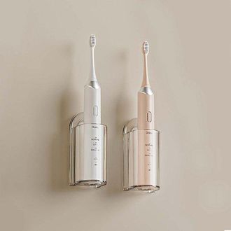 OEM 2 Soportes Autoadhesivos Para Cepillos De Dientes El&eacute;ctricos O Est&aacute;ndar - Montaje En Pared
