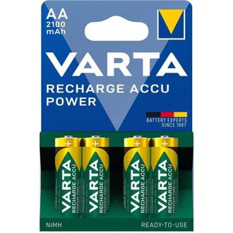 Trade Shop Trade Shop - 4 Pile Varta Stilo Batterie Aa Alkaline Ricaricabili 2100mah Nimh Hr6 1.2v Accu