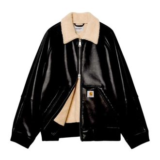 Carhartt Work in Progress Shepton Jacket - male - Carhartt Wip - Faux Fur & Shearling Jackets - Black - XS - Jackets