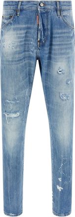 Dsquared2 Dsquared&sup2; Cotton Straight-Leg Mens Jeans