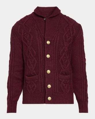 Brunello Cucinelli Men & apos;s Cashmere Cardigan