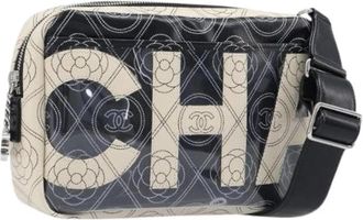 Chanel Pre-owned Vintage PVC Schoudertas - Dames - Vintage Schoudertas - Veelkleurig - ONE Size - Leer - Vintage