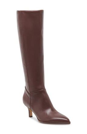 Dolce Vita Aldy Knee High Boot in Chocolate Leather at Nordstrom Rack, Size 7.5