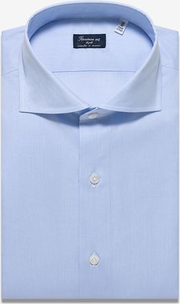 Finamore Lang&auml;rmeliges Hemd aus Baumwolle Napoli