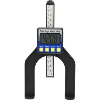 OEM Medidor Electr&oacute;nico De Altura Y Profundidad, Pantalla Digital, Regla Para Carpinter&iacute;a, Herramienta De Medici&oacute;n De 0 A 80 Mm