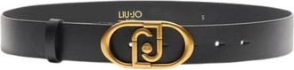 Liu Jo Cintur&oacute;n de piel - Accessories - Mujer - Negro - M