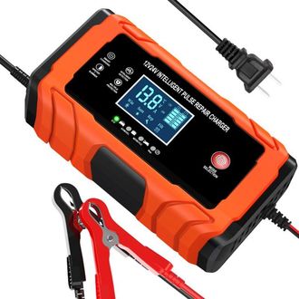 OEM Cargador De Bater&iacute;a De Coche, 6 A, 12 V, Fosfato De Hierro Y Litio, Bater&iacute;a De Plomo-&aacute;cido Para Motocicleta, Funci&oacute;n De Mantenimiento Y Reparaci&oacute;n Aut