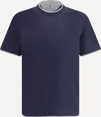 Brunello Cucinelli T-shirt in cotone Man XXL