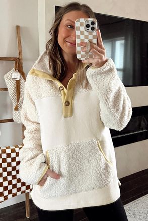 Azura Exchange Sherpa Fleece Trui