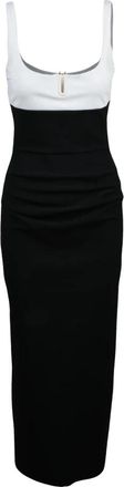 La Petite Robe Di Chiara Boni Shohey Midi - Dames - Casual kleedjes - Veelkleurig - 2XL - Kleedjes