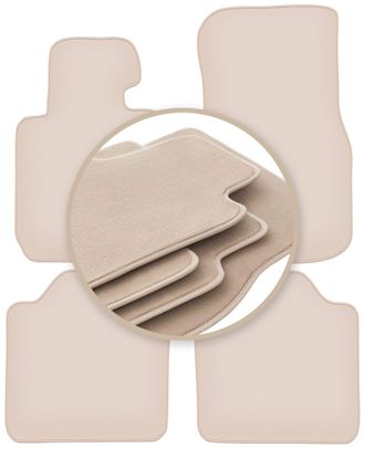OEM Alfombrillas Premium Beige Para Bmw 3 F34 Gran Turismo 2013-2020