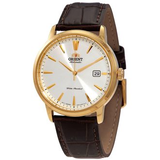 Orient Automatic White Dial Mens Watch RA-AC0F04S10B