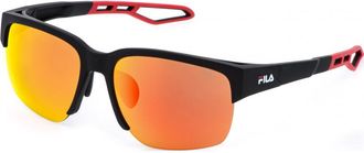 Fila Mens SFIA06 60 U28R Sunglasses - Black - One Size