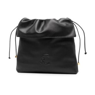 Coccinelle Lidia Hobo Bag - Dames - Clutches - Zwart - ONE Size - Leer - Tassen