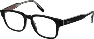 Ermenegildo Zegna Stijlvolle Zichtverbeterende Bril - Heren - Brillen - Zwart - ONE Size - Accessoires