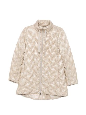 Herno Light Pink Mock Collar Jacket