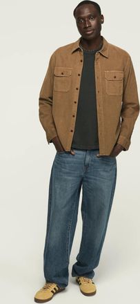 Lucky Brand Mens Corduroy Workshirt