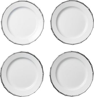American Atelier Bamboo Plated Set Of 4 Charger Plates