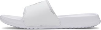 Under Armour Mens Ignite Select Slide Sandal, (105) White/White/Halo Gray, 8 UK
