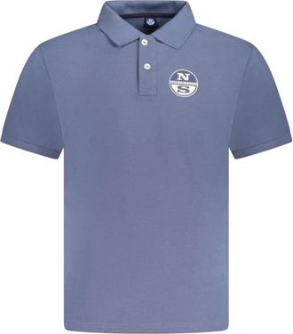 North Sails Klassiek Passend Poloshirt - Heren - Polos - Blauw - S - Katoen - Tops