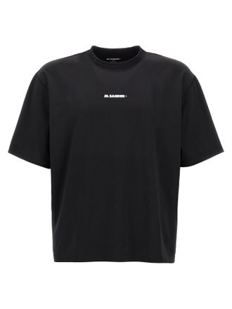 Jil Sander Black Polyester Mens T-Shirt