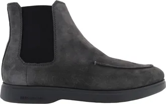 Ferragamo Ferragamo Francisco Suede Chelsea Boots, Size 9 E