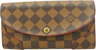 Louis Vuitton Cerise Ebene Long Wallet (Bi-Fold) (Pre-Owned)