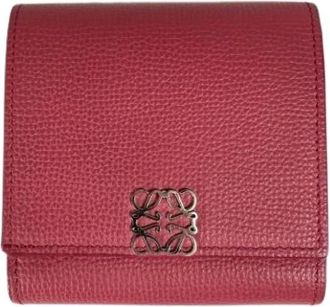 Loewe Pre-owned Wallets, female, Pink, Size: ONE SIZE Pre-owned Bi-fold Wallet