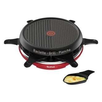 T-fal Re12a512 Colormania Raclette Roja 850w