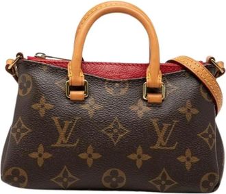 Louis Vuitton Pre-owned Pallas Mini Bag - Dames - Vintage Mini Tas - Bruin - ONE Size - Vintage